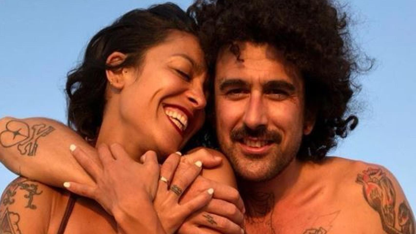 Lorena Castell y Eduardo en una imagen de sus redes sociales.