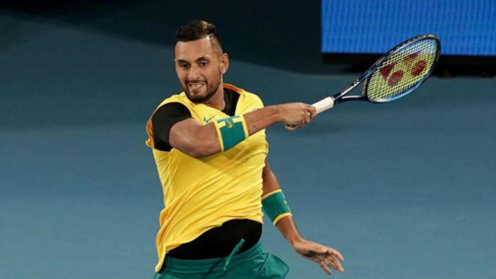 Nick Kyrgios, durante un partido