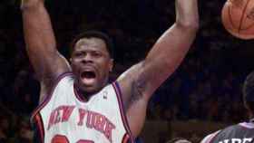 Pat Ewing, durante su etapa en los New York Knicks
