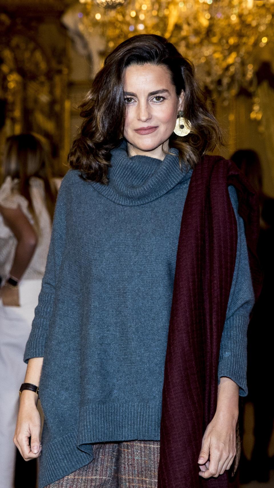 María Palacios durante un desfile de modas en enero del año pasado.