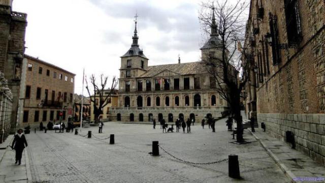 Plaza del Ayuntamiento de Toledo.