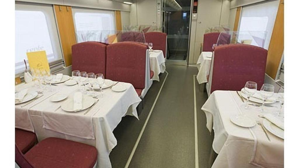 Coche restaurante del Tren Hotel.