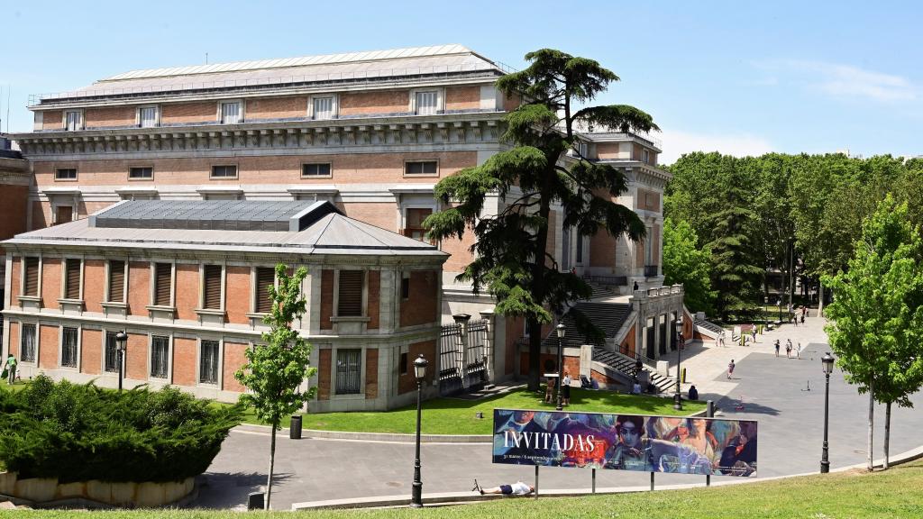 El edificio del Museo del Prado, fotografiado esta semana.