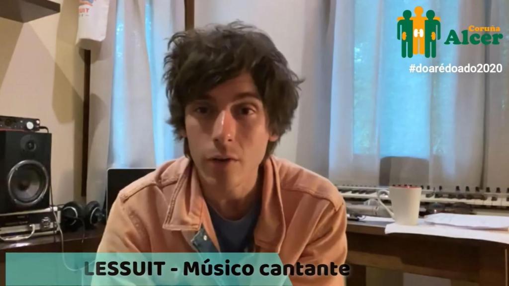 El cantante Pablo Lesuit.