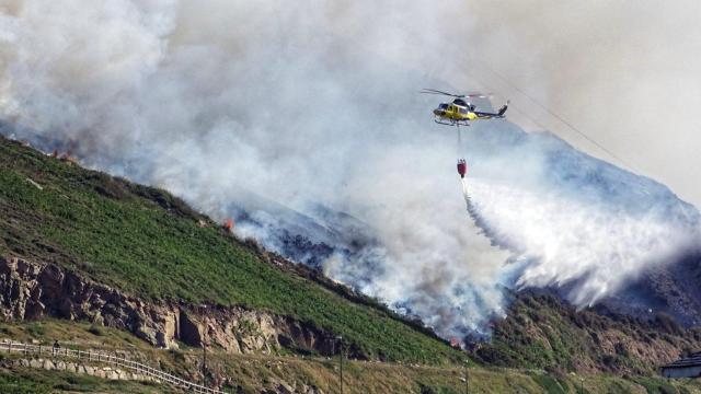 Incendio en Bens.