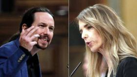 Pablo Iglesias y Cayetana Álvarez de Toledo