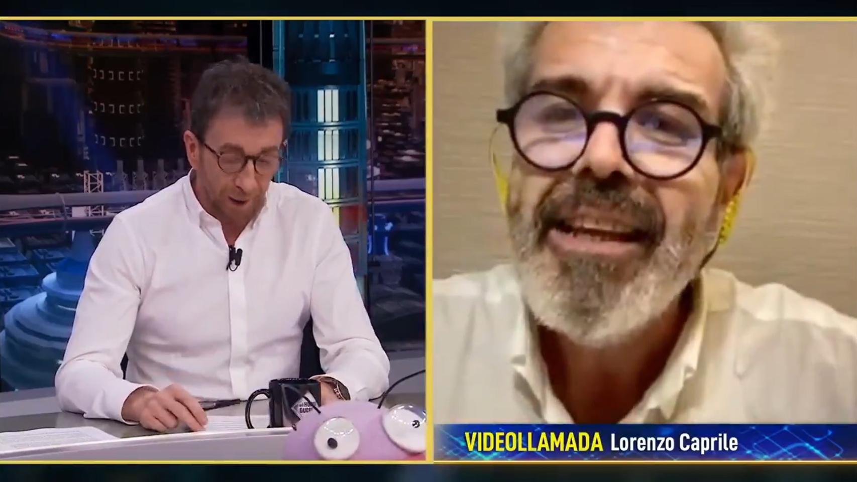 El modista Lorenzo Caprile en 'El Hormiguero'.