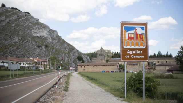 Entrada a Aguilar de Campoo (Palencia)
