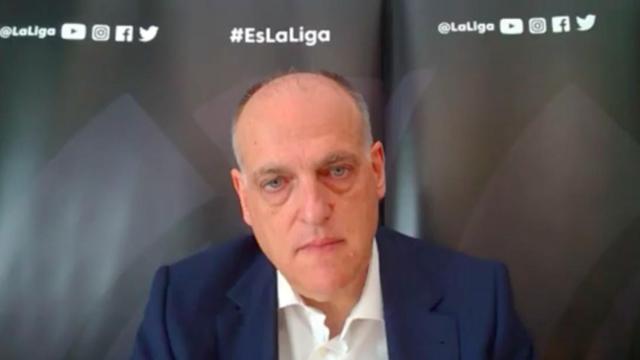 Javier Tebas, presidente de LaLiga