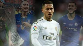 Eden Hazard con el Real Madrid y el recuerdo de la Europa League de su último año con el Chelsea