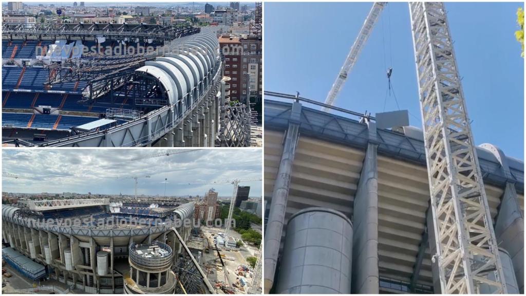 Desmontando el Santiago Bernabéu