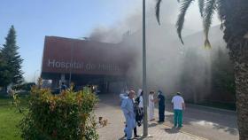 Incendio este jueves en el Hospital de Hellín (Albacete)