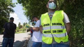 Un miembro del Comité de Empresa de Alcoa San Cibrao.