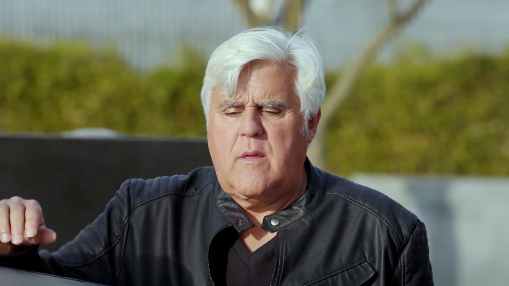 Jay Leno en una captura del vídeo.