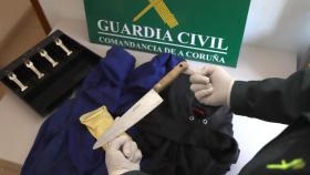 La Guardia Civil de A Coruña detiene a un hombre que atracó un estanco con cuchillo