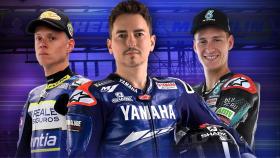 Jorge Lorenzo, Tito Rabat y Fabio Quartararo