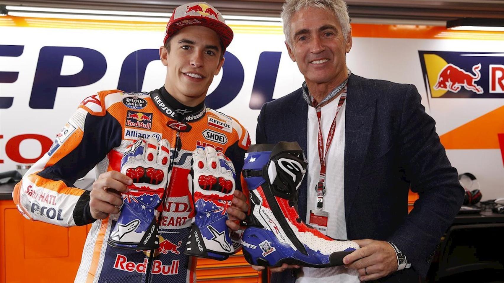 Marc Márquez y Mick Doohan