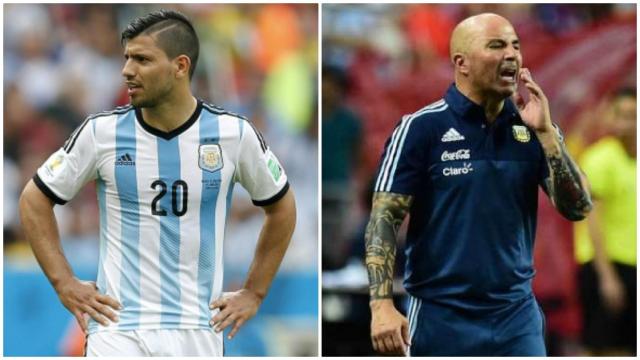 Agüero y Sampaoli