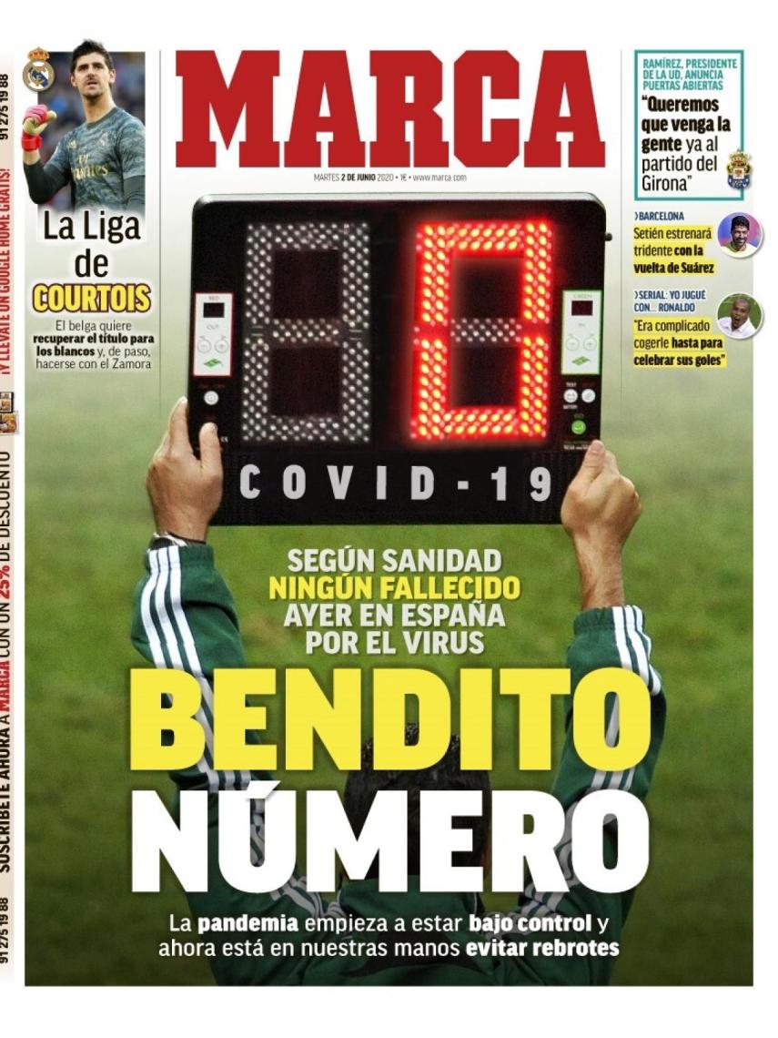 Portada MARCA (02/06/2020)