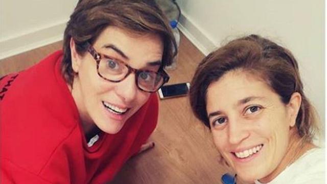 Anabel Alonso y su pareja Heidi Steinhardt en una imagen de sus redes sociales.