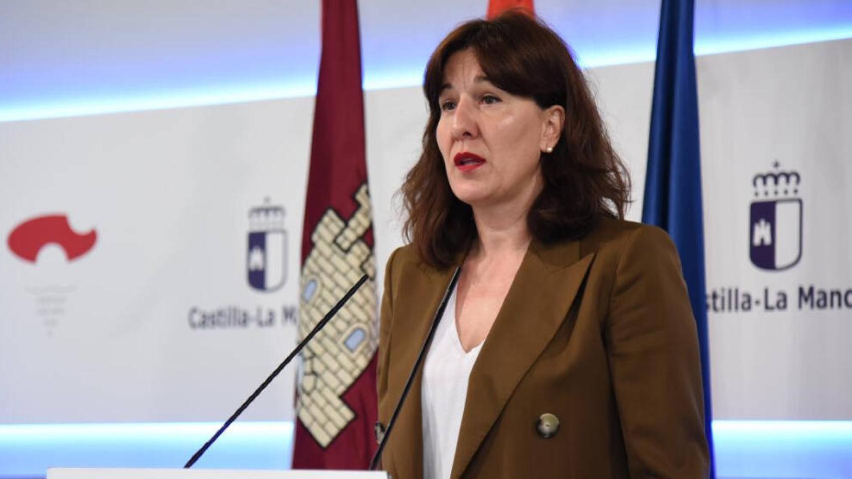 Blanca Fernández, portavoz del Gobierno de Castilla-La Mancha