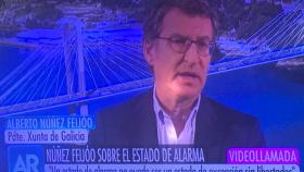 Feijóo esta mañana en Telecinco.