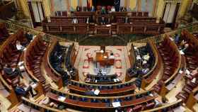 Pleno del Congreso de los Diputados celebrado durante el estado de alarma.