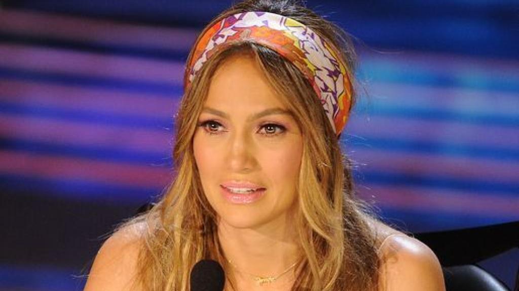 Jennifer López en 'American Idol' con bandana.