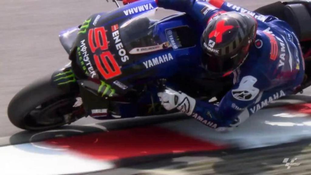 Jorge Lorenzo con la Yamaha