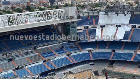 Sigue avanzando la reforma del Santiago Bernabéu