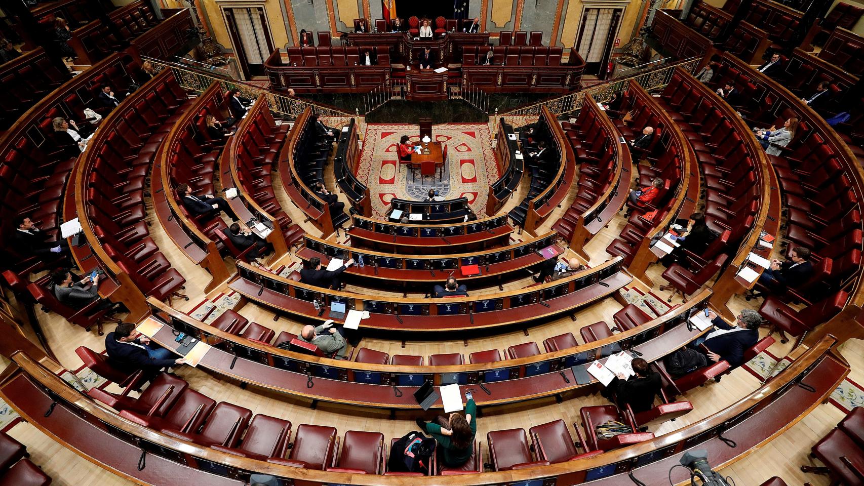 El Congreso de los Diputados, en el debate de la sexta prórroga del estado de alarma.