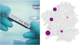Coronavirus: 4 positivos en Galicia en todos los tests y bajan a 341 los casos activos