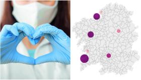 Coronavirus: 14 positivos en Galicia en todos los tests y 678 casos activos