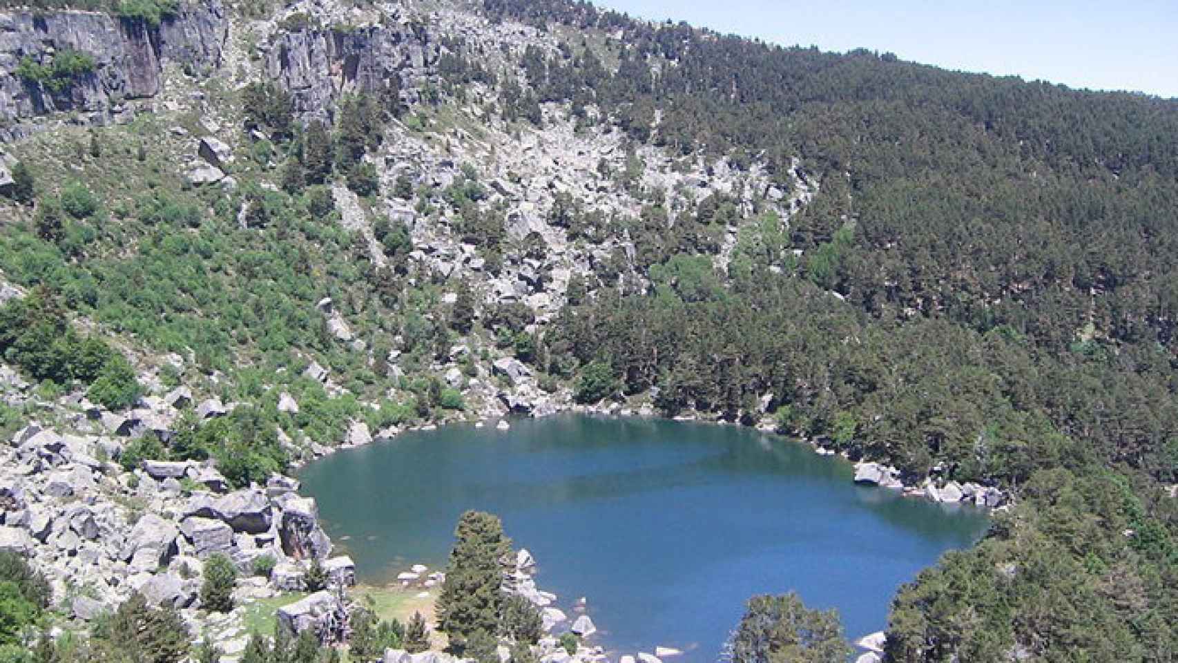 Imagen de la Laguna Negra en Soria