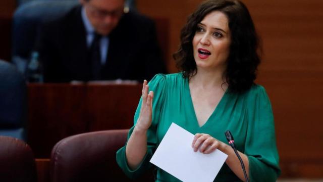 La presidenta de la Comunidad de Madrid, isabel Díaz Ayuso. Efe.