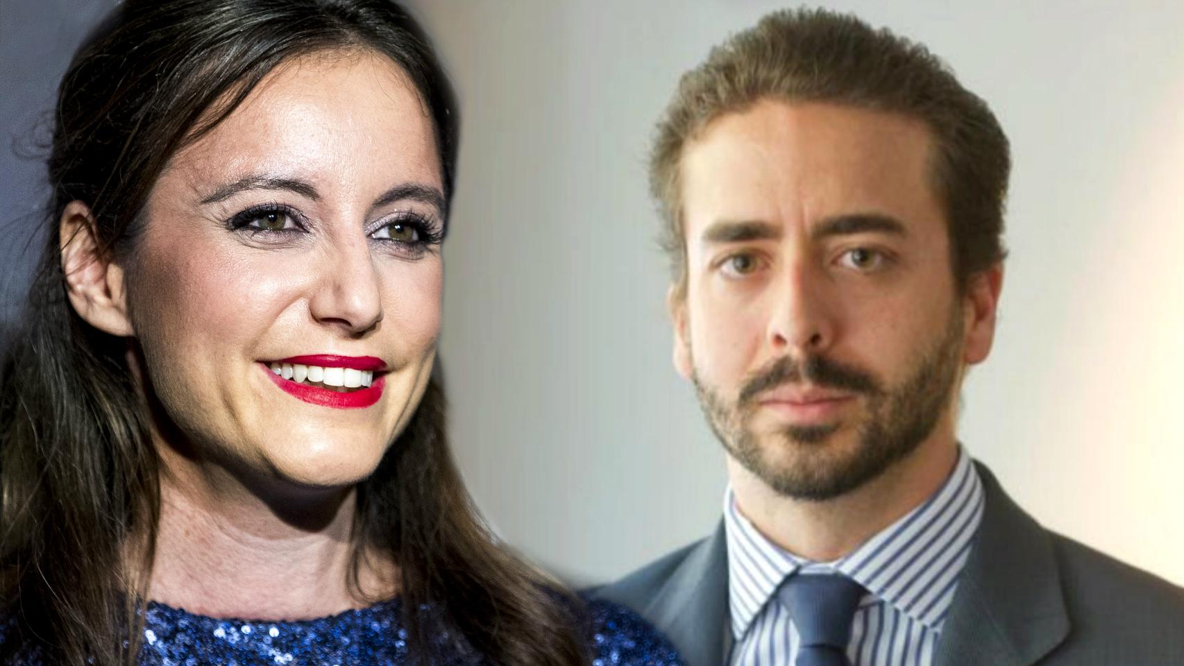 Andrea Levy y Pepe Ruiz-Gallardón, la flamante pareja, en montaje de JALEOS.