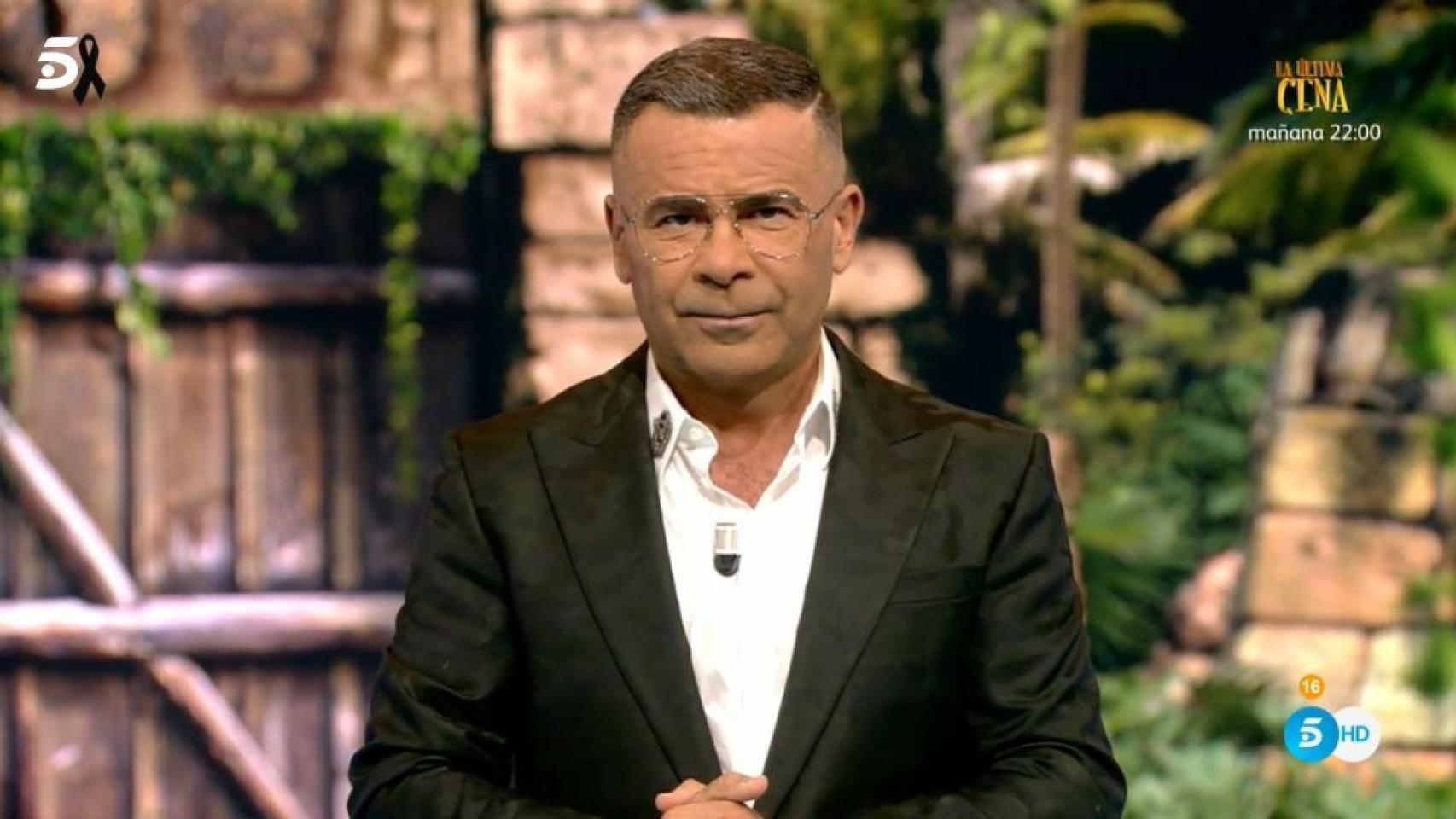 Jorge Javier durante la última gala de 'Supervivientes 2020'.