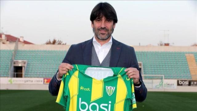 David Belenguer, en su presentación como presidente del Tondela