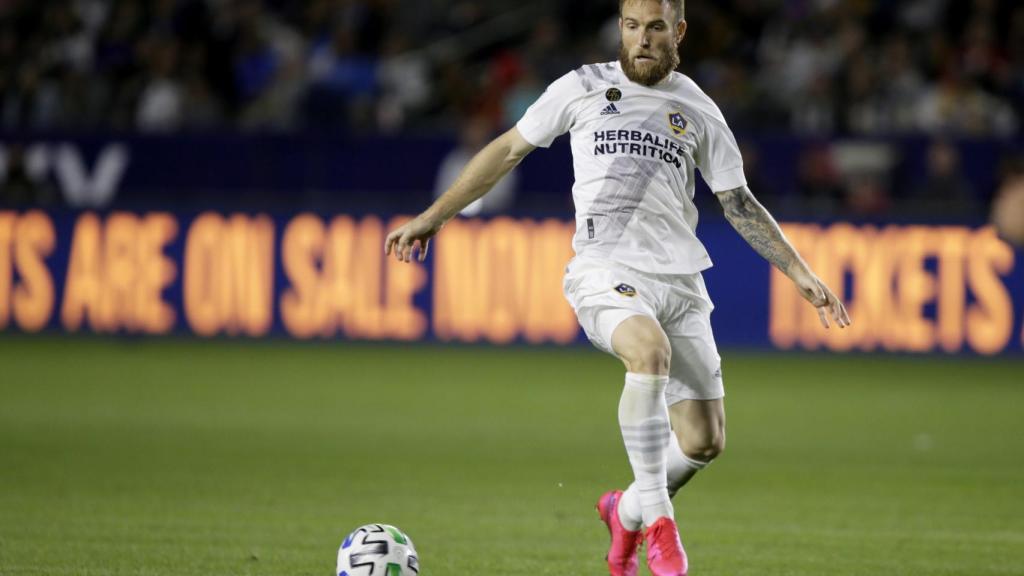 Aleksandar Katai, durante un partido con Los Ángeles Galaxy