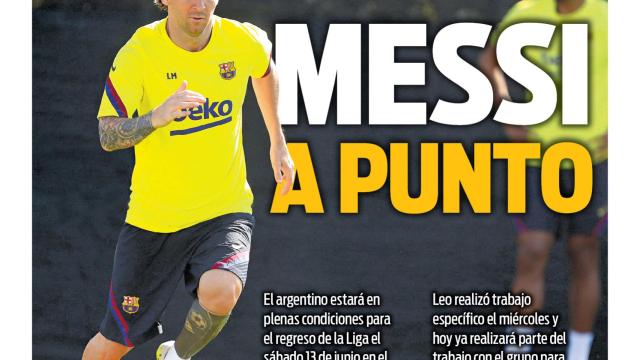 Portada Sport (05/06/20)