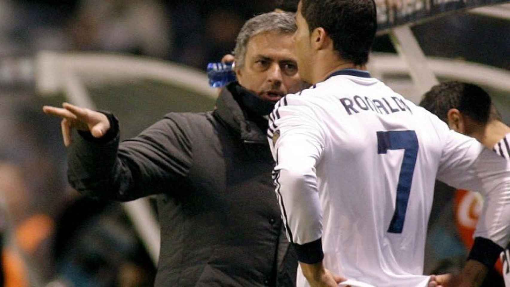 Mourinho y Cristiano Ronaldo, en el Real Madrid en 2013