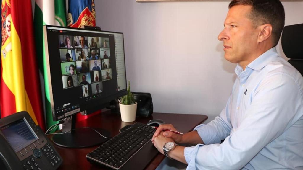 Óscar Medina, alcalde de Torrox por el PP y abogado de profesión.