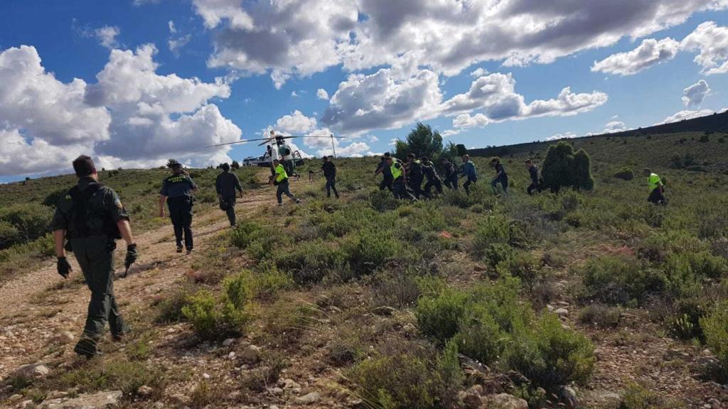 Detención del 'Rambo de Requena' en las inmediaciones de Andorra (Teruel).