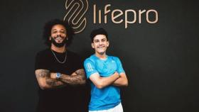 Marcelo y el hijo de José Antonio Reyes