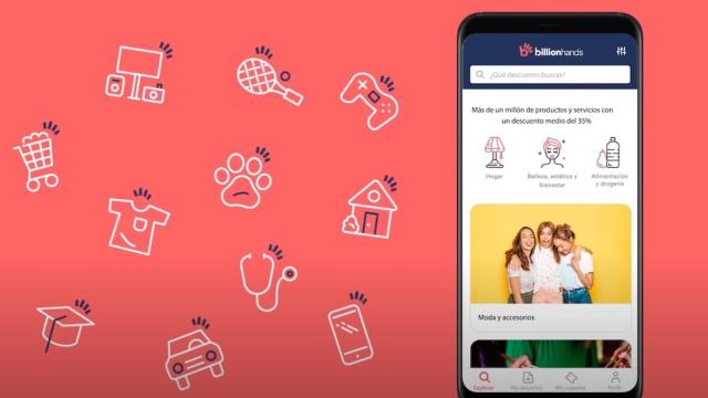 Encuentra millones de ofertas y descuentos con la app Billionhands