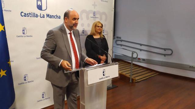 José Luis Martínez Guijarro, vicepresidente del Gobierno de Castilla-La Mancha, este martes en Cuenca