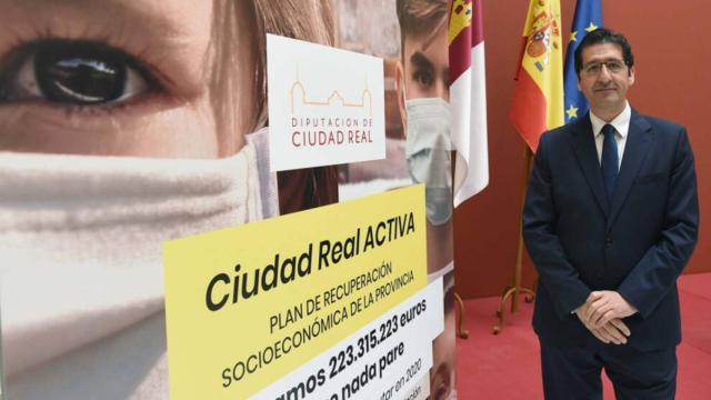 José Manuel Caballero, presidente de la Diputación de Ciudad Real