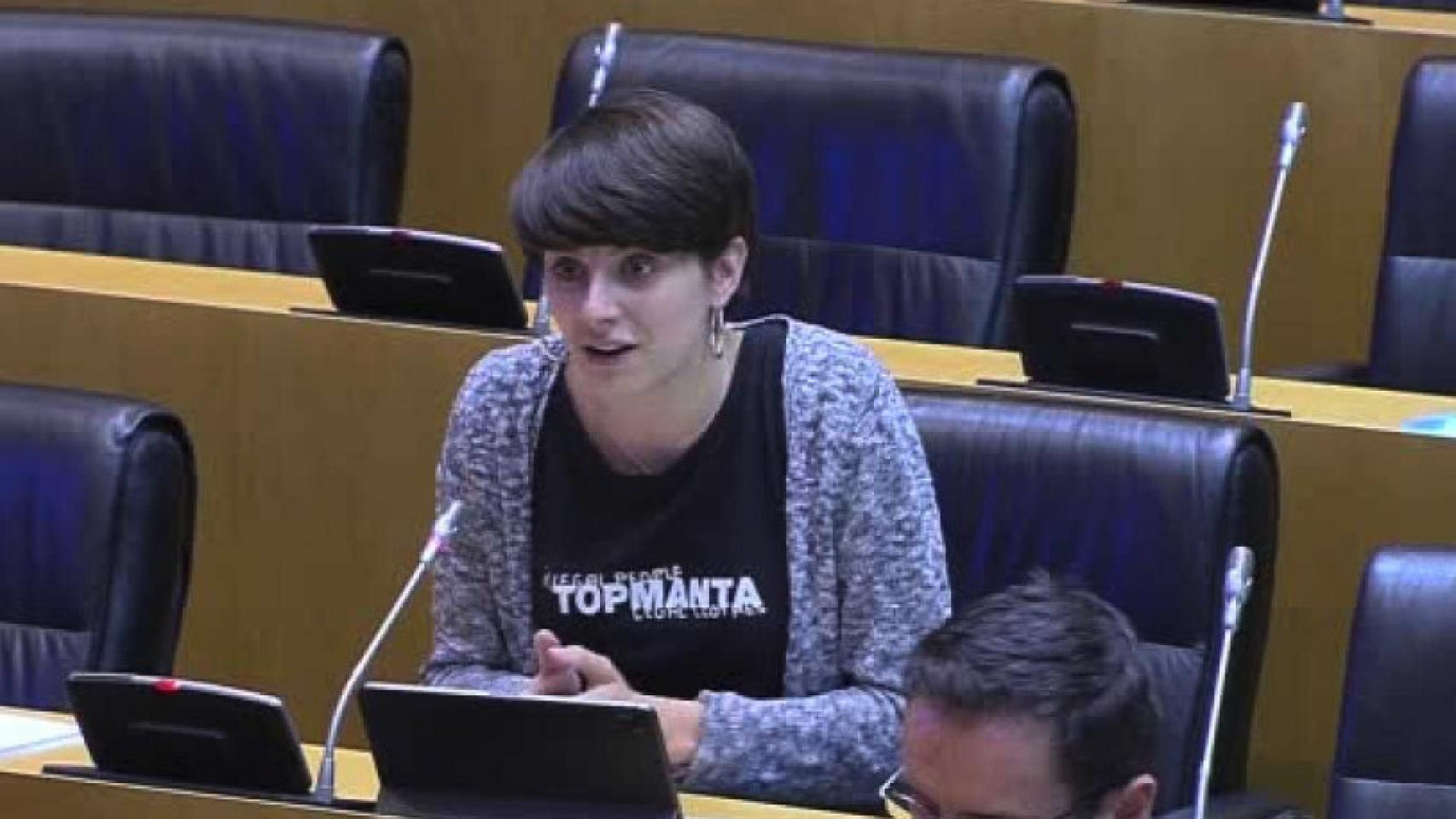 La diputada de ERC, Marta Rosique, este martes.