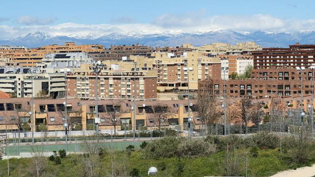 Imagen del barrio de Montecarmelo en Madrid.