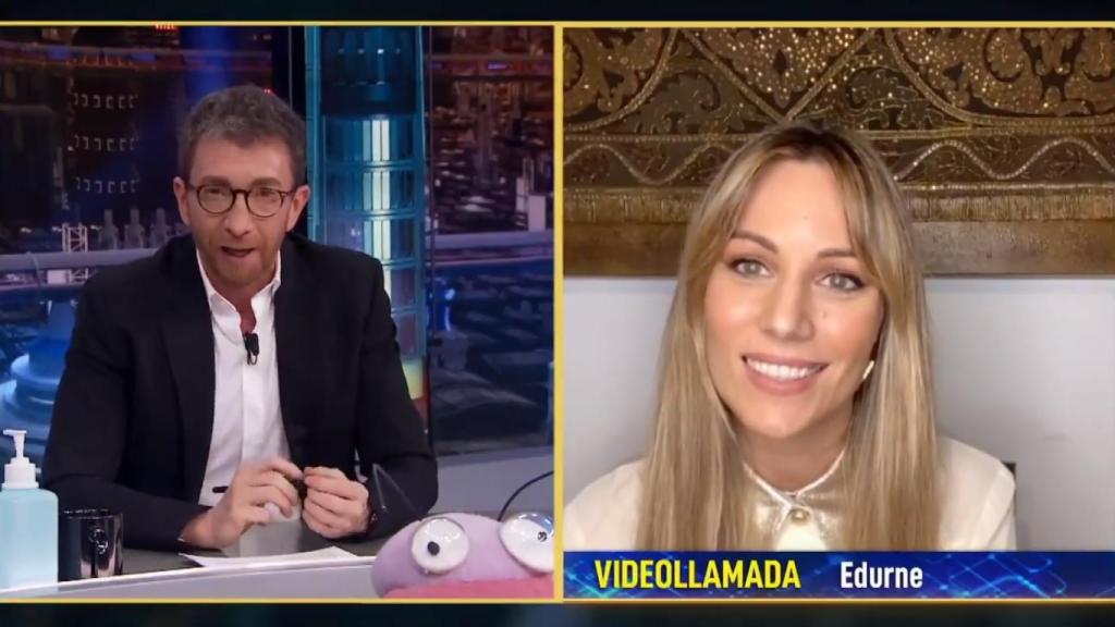 Edurne, en 'El Hormiguero'.